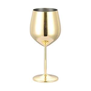 Gold Color Brass <b>Goblet</b> Attractive Flower Design Metal Wine <b>Glass</b> for Parties Water Serving with Top Design - Product Image 5