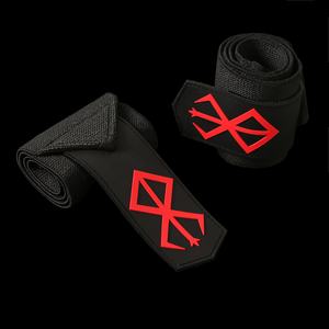 Premium Heavy-Duty <b>Wrist</b> Straps for <b>Weight</b> Lifting Du2025 Custom Logo Wholesale Drop Ship Weightlifting Workout Power Lifting - Product Image 3