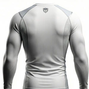 Camiseta de Compresión Titan Shield de Manga Larga para Hombre, para Gimnasio, Entrenamiento, Rendimiento Táctico, Transpirable, de Secado Rápido, Ecológica, MALUZA - Product Image 3