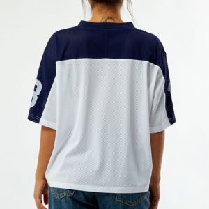 Oversized Mesh 2026 Design Cropped Boxy Fit Custom Football Jersey Shirt Personalized Retro Streetwear Soccer Jersey Men T-shirt - Product Image 4