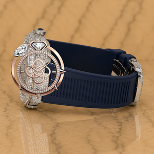 Luxury Moissanite <b>Diamond</b> <b>Watch</b> Men Full Pave VVS Moissanite Stones Stainless Steel Automatic Wristwatch - Product Image 3