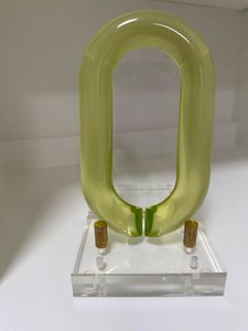 Lámpara de araña de cadena de eslabones de madera personalizada de alta calidad estilo Art Déco, decorativa para colgar en la pared, separador de ambientes para el hogar - Product Image 4