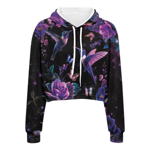 Sudadera Corta Sublimada para Mujer, Material Suave, Nuevo Estilo, Diseños Modernos, Ropa Casual - Product Image 6