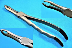 ชุดเครื่องมือผ่าตัดช่องปาก คีมถอนรากฟันสแตนเลสสตีล 4 ชิ้น รุ่น World Precision Surgical Manual - Product Image 5