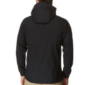 Chaqueta Softshell Negra para Hombre con Capucha, Bolsillos con Cremallera, Impermeable, Cortavientos, Transpirable, para Invierno y Actividades al Aire Libre, Corte Ajustado - Product Image 3