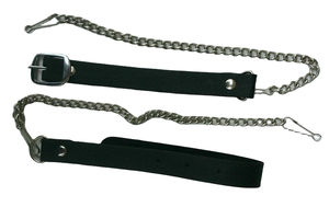 Cinturones Sporran Escoceses Negros Hechos a Medida con Cuero Genuino 100% Repujado, Venta al Por Mayor - Product Image 4