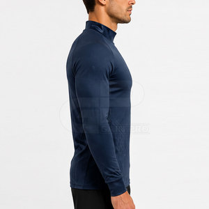 Anti Sweat Football <b>Compression</b> Base Layer <b>Shirt</b> Ideal <b>For</b> Training Gym Workouts And Outdoor Sports Performance Improvement - Product Image 6