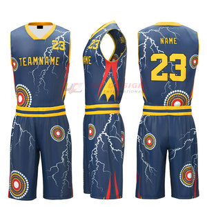 Uniforme de Baloncesto Sublimado Transpirable 100% Poliéster, Personalizado, de Alta Calidad, Ropa Deportiva Unisex para Adultos - Product Image 6