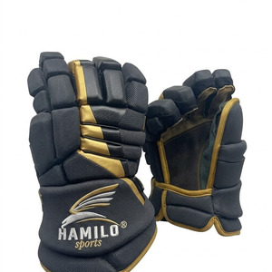 Gants de hockey sur glace à doigts entiers, best-seller, pour entraînement professionnel, nouveau design, équipement de lacrosse pour jeunes, gants de hockey sur glace pour terrain. - Product Image 1