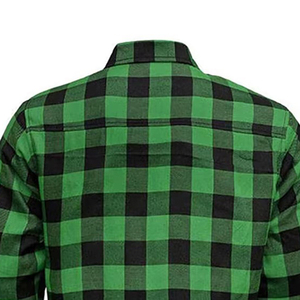 Chemise de travail en flanelle robuste pour homme, mélange de coton durable, vêtements de travail d'extérieur, chemise en flanelle pour homme - Product Image 4