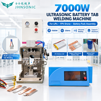 Soudeuse ultrasonique 7000W JHN2070 pour la soudure de languettes en cuivre et aluminium de batteries LiPo de drones FPV et de cellules à haut débit