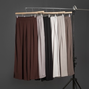 Pantalon ample et culotte pour femme, taille confortable, grande taille - Product Image 6