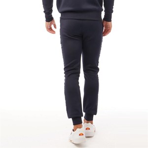 Men's Black Full Length Tracksuit Solid Color Breathable <b>Polyester</b> Autumn Casual Wear Stand Collar <b>Jogger</b> Set - Product Image 5