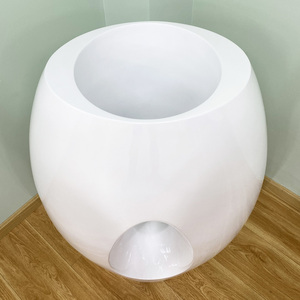 Pots à plantes décoratifs modernes en fibre de verre, en gros, à prix compétitif - Product Image 2