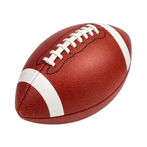 Balón de Entrenamiento de Fútbol Americano, Compuesto y de Cuero PU, Duradero, con Colocación de Logotipo Personalizable, para Uso en Exteriores, Marca Personalizada - Product Image 4