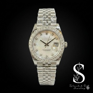 Montre analogique mécanique de haute qualité, style hip-hop, sertie de diamants en moissanite, pour hommes et femmes - Product Image 1