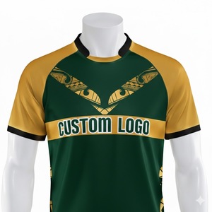 Maillot de rugby personnalisé MEGAMAPLE, respirant, léger, sublimé, séchage rapide, polyester, confortable, durable, vêtements d'équipe unisexes - Product Image 4