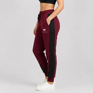 Comfortable loose fit wide leg design soft textile <b>elastic</b> <b>waist</b> travel lounge everyday women <b>trousers</b> daily wear women <b>trousers</b> - Product Image 3