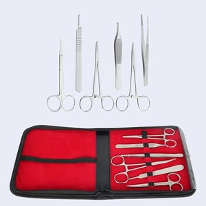 Class I Manual Surgical <b>Suture</b> Instrument Set for Medical Students Artificial Skin Teaching Tool Surgical Training Set - Product Image 6