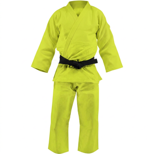 Uniforme de judo personnalisé avec logo, tissage perlé, 100% coton, séchage rapide, respirant, doublure Joker. - Product Image 1