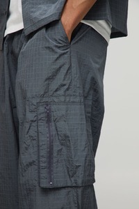 Manufacture Wholesale High Quality Custom <b>Straight</b> <b>Leg</b> Street Wear Casual Nylon Cargo Baggy Men Anti-wrinkle <b>Pants</b> - Product Image 6