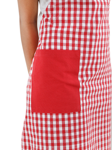 100% Cotton Sleeveless <b>Pocket</b> Apron Woven Customisable Eco-Friendly Durable Reusable Soft Daily Sanitary - Product Image 3