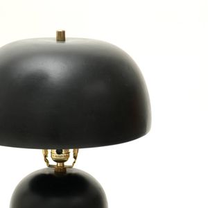 Lampada da Tavolo in Ceramica 13X13X22.5 per Soggiorno e Camera da Letto, Decorazione per Casa e Tavolo - Product Image 4