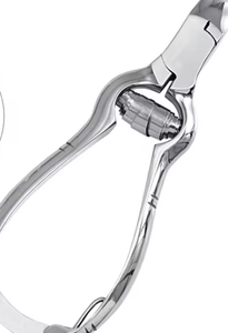 OEM Service Customizable Stainless Steel Professional <b>Cuticle</b> Nippers for Finger Use with Wide Jaw Opening and Curved Blade - Product Image 4