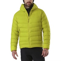 Veste en duvet d'oie à prix d'usine, veste d'extérieur de haute qualité pour homme, 100% duvet de plumes, veste matelassée