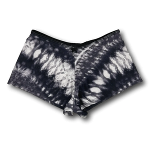 Shorts de Boxeadora para Mujer al por Mayor, Negros y Blancos con Estampado Tie-Dye, Suaves, Transpirables, de Algodón Elástico, para Descansar y Dormir, Ropa Interior Cómoda - Product Image 1
