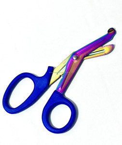 Ciseaux de Lister en titane multicolore, hémostatiques droits, pour traumatologie EMT, chirurgicaux, de premiers secours, de classe II, manuels - Product Image 4