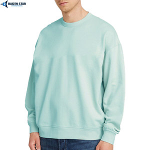 Sudadera de Cuello Redondo para Hombre, Estilo Urbano, Corte Holgado, Logotipo Personalizado, Fabricante OEM - Product Image 5