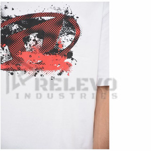 เสื้อยืดผู้ชาย คอโอ ทรงหลวม ผ้าฝ้าย 100% พิมพ์ลายดิจิตอล แห้งเร็ว ระบายอากาศดี ดีไซน์เรียบง่าย ลายตัวอักษร สไตล์ลำลอง น้ำหนัก 220 กรัม - Product Image 2