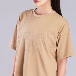 Sustainable Eco-Friendly 100% Cotton Casual Plus Size Women Oversize T-Shirts-Durable Quick Dry Breathable Everyday <b>Wardrobe</b> - Product Image 6