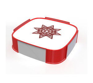 Assortiment de dessous-de-verre élégants pour la protection de table, avec motifs artistiques et support assorti - Product Image 5