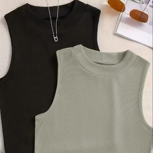 สินค้าขายดี ชุดใส่ได้ทุกวัน ไอเทมจำเป็นสำหรับวัยรุ่น สไตล์ฤดูร้อน ทรงเข้ารูป กระชับรูปร่าง เหมาะสำหรับใส่ลำลอง คุณภาพดีแต่ดูหรูหรา - Product Image 2
