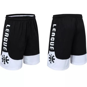 Pantalones Cortos de Baloncesto Personalizados para Hombre, de Alta Calidad, al por Mayor, de Poliéster/Algodón, Elásticos, Transpirables, Tallas Grandes, Diseño Impreso, Anti-UV, de Secado Rápido - Product Image 3