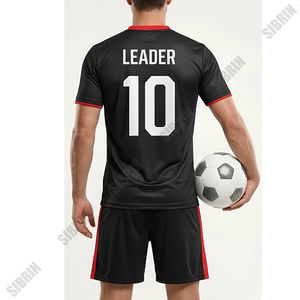 ชุดฟุตบอลแบบซับลิเมชั่นสั่งทำพิเศษ SIBRIN |   เสื้อทีม กางเกงขาสั้น โลโก้ ชื่อ เบอร์ |   ชุดฟุตบอลโพลีเอสเตอร์ 100% แบบซับลิเมชั่น - Product Image 5