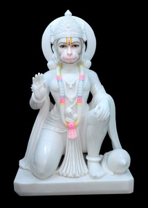 Marble hanuman statue - Product Image 3