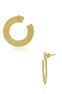 Boucles d'oreilles en alliage plaqué or de style coréen très demandées pour femmes, bijoux légers et tendance pour les fêtes et le quotidien, en vente - Product Image 2