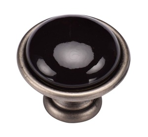 Perillas Redondas de Latón Marrón Elegantes y Duraderas para Armarios y Gabinetes, Ideales para Interiores Modernos y Clásicos de Dormitorios y Hoteles - Product Image 4