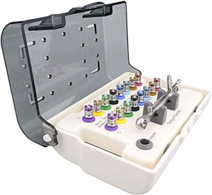 ชุดไขควงสำหรับงานทันตกรรมปลูกถ่ายรากฟันเทียม Bone Bridge Instruments BBI-701 Universal Dental Implant Prosthetic Driver Kit ชุด 16 ชิ้น ทำจากสแตนเลสสตีล พร้อมระบบควบคุมแรงบิด - Product Image 1