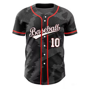 Camiseta de béisbol diseñada para movimiento activo, tela duradera y rendimiento de larga duración. - Product Image 1