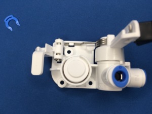 Válvula de Cierre Automática Blanca para Detección de Fugas, Fuente de Alimentación Manual, Cuerpo de Plástico, Piezas de Filtro de Agua para Exteriores, Garaje, Hogar, RV - Product Image 3