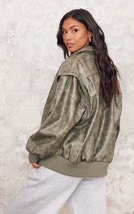 Chaqueta de Motocicleta de Cuero para Mujer, Modelo 2026, con Cuello Camisero, Transpirable, Impermeable, Diseño Personalizado - Product Image 2