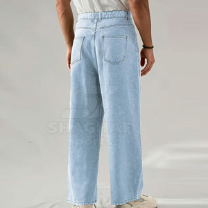 Pantalon baggy décontracté en tissu léger, coupe confortable, style quotidien, matière douce - Product Image 2