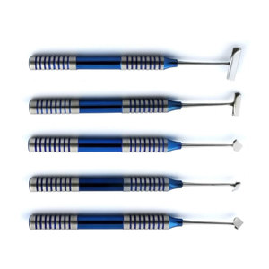 Kit de cepillado dental manual de alta calidad, 5 piezas, de acero inoxidable alemán, para cirugía de implantes, PRF y procedimientos de tejido lingual - Product Image 5