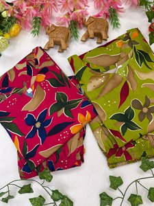 Ensemble Kurti et Palazzo en Rayonne Imprimée à Motifs Floraux pour Femme, Longueur Genou, Tenue Ethnique Coordonnée pour Fête, Mariage, ou Tenue Décontractée - Product Image 6