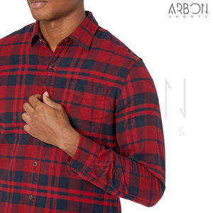 Nouvelles Chemises en Flanelle Confortables pour Hommes, Coupe Slim, Usage Quotidien, Qualité Supérieure, Service OEM ODM, Meilleur Fournisseur, Collection 2026 - Product Image 4
