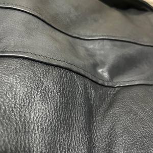 Veste bomber en cuir véritable de haute qualité, faite à la main, coupe classique slim moderne, streetwear, veste en cuir premium pour tous les hommes - Product Image 5